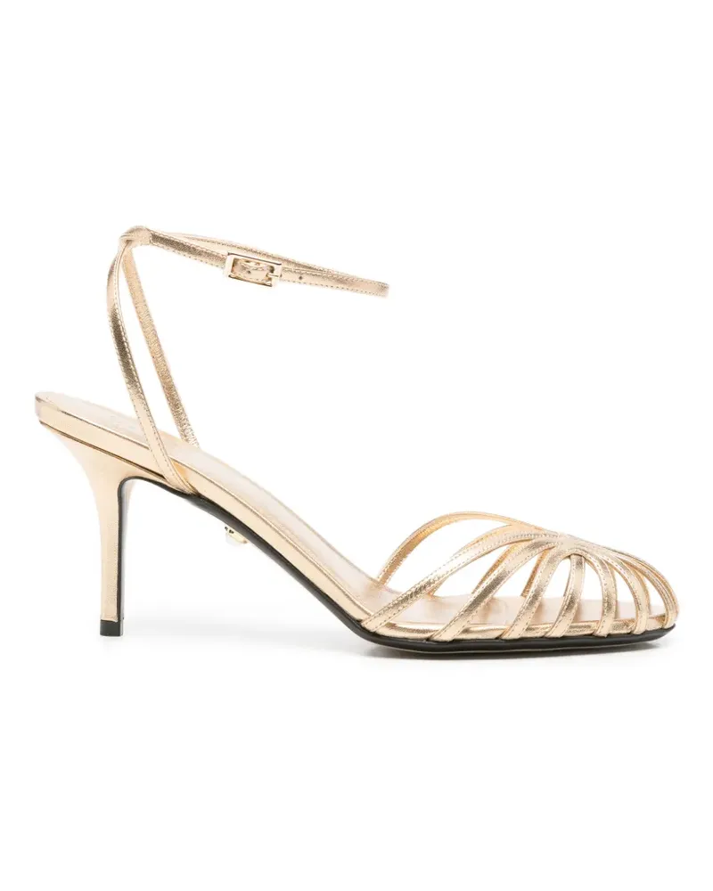 Alevì strappy caged sandals - Gold Gold