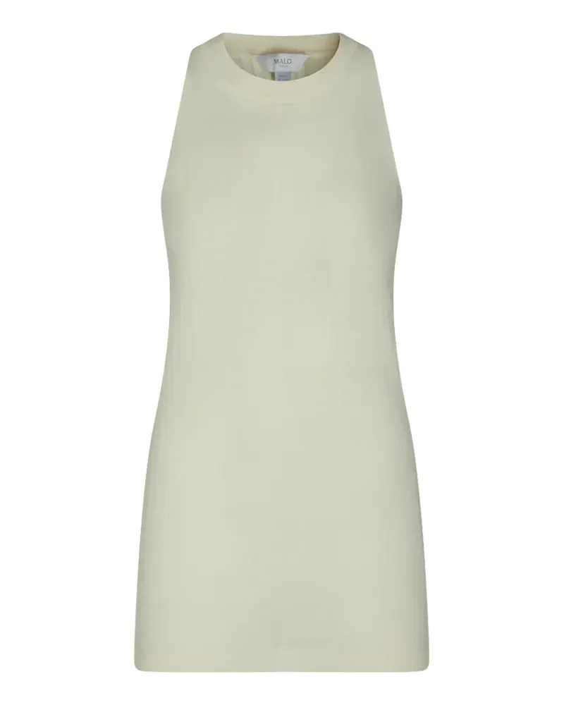 Malo ribbed cotton top - Nude Nude