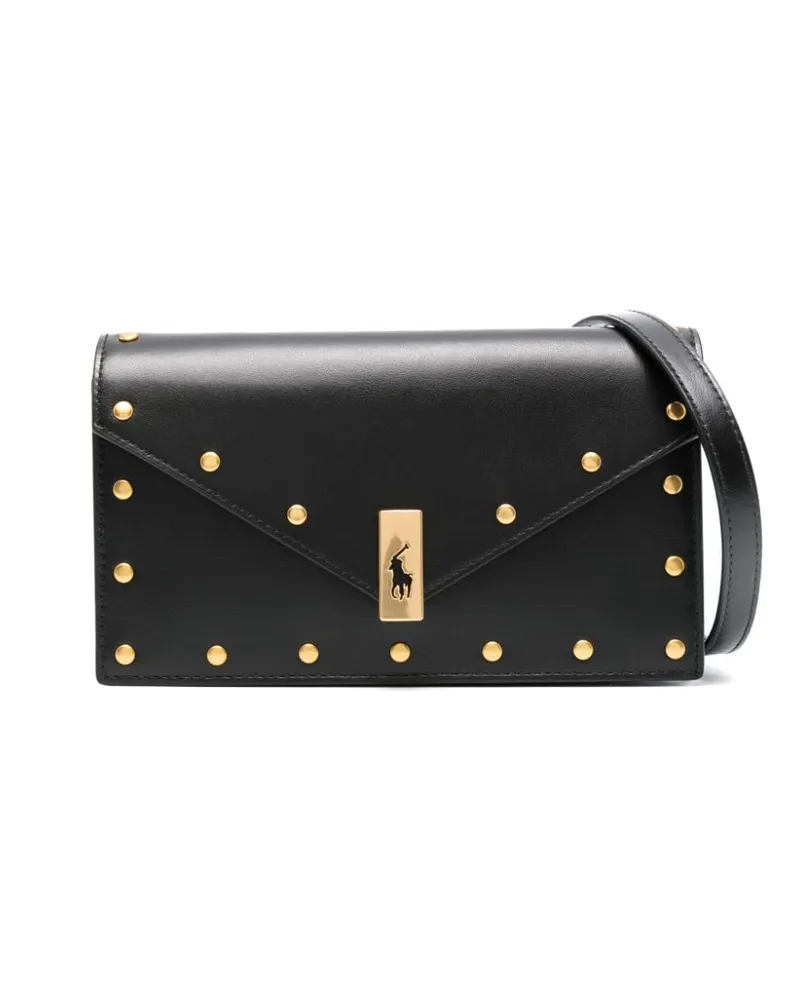 Ralph Lauren Tasche mit Polo ID-Schild Schwarz