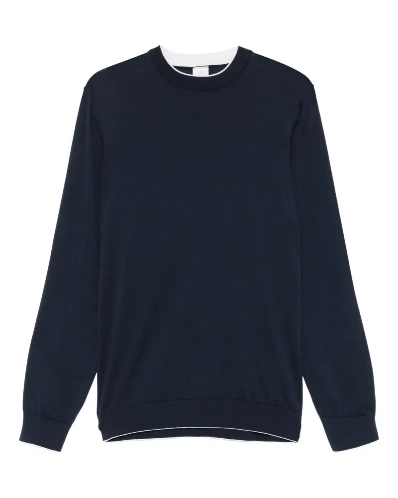 Eleventy crew neck sweater - Blau Blau