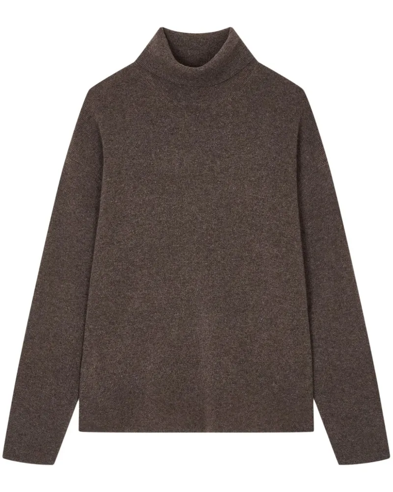 STUDIO TOMBOY Pullover mit meliertem Effekt - Braun Braun