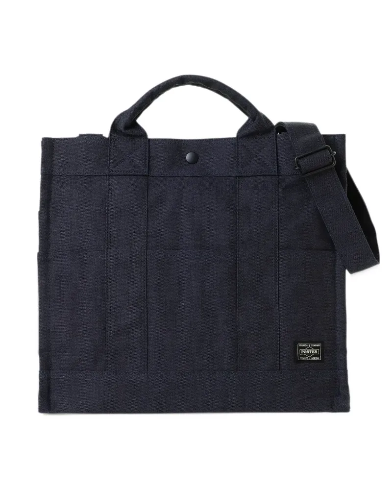 PORTER-YOSHIDA & CO Smoky two-way handbag - Blau Blau