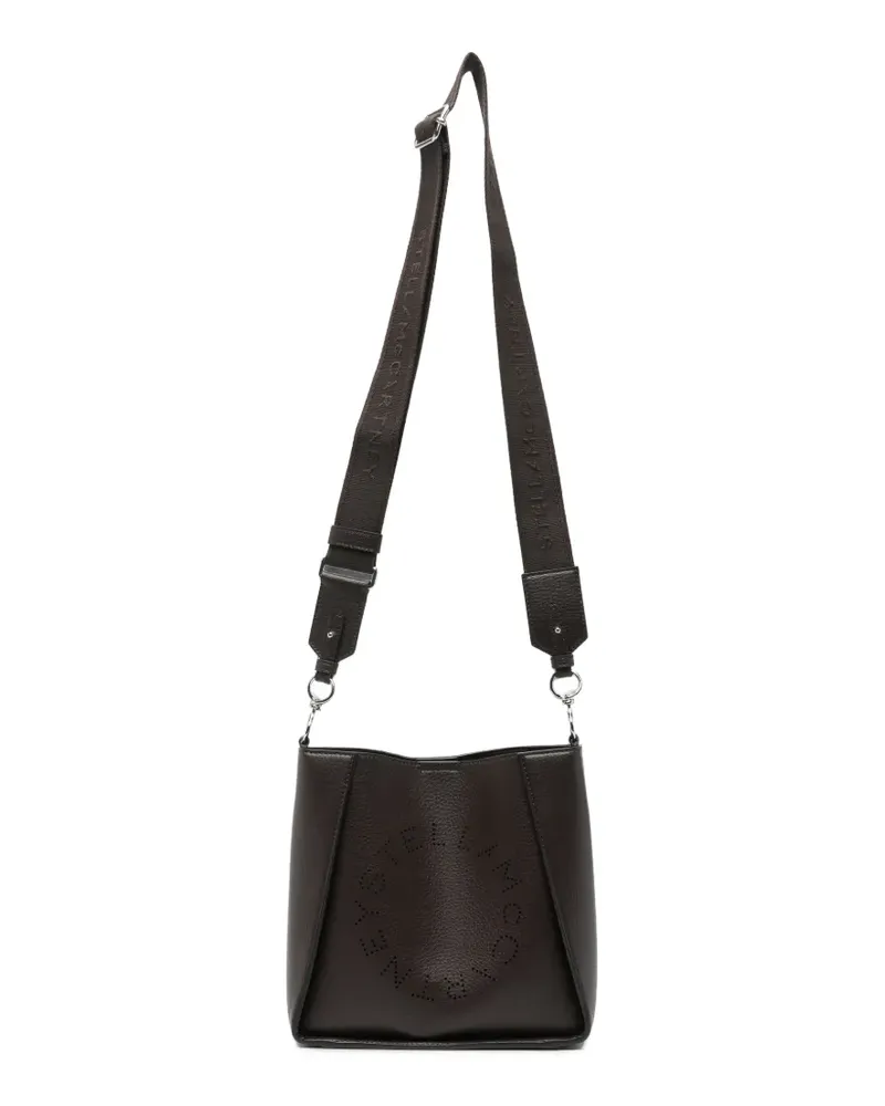 Stella McCartney Schultertasche mit Stella-Logo - Braun Braun