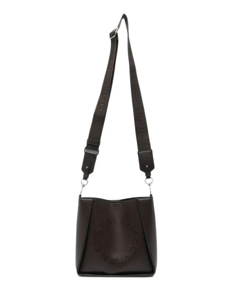 Stella McCartney Stella-logo shoulder bag - Braun Braun
