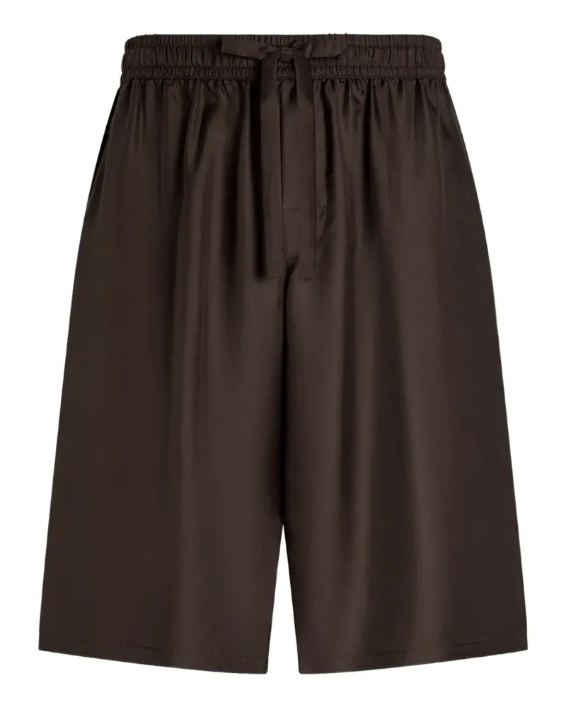 Dolce & Gabbana Shorts mit Kordelzug - Braun Braun