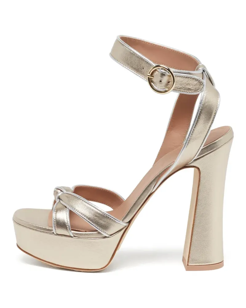 Malone Souliers Rudi Plateau-Sandalen - Gold Gold