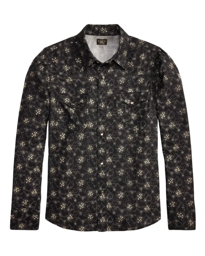 Ralph Lauren Hemd mit Print - Schwarz Schwarz