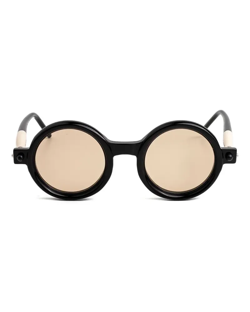 KUBORAUM P1 round-frame sunglasses - Schwarz Schwarz
