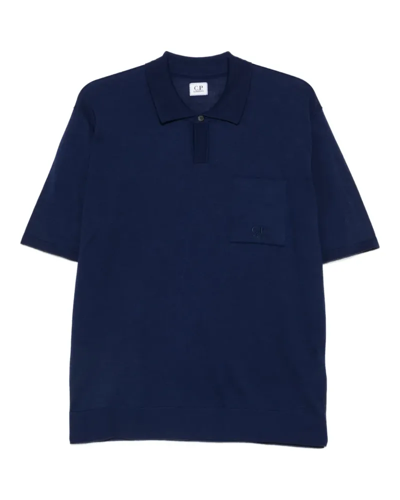 C.P. Company cotton polo shirt - Blau Blau