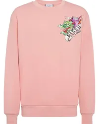 Philipp Plein Sweatshirt mit Tattoo-Print Rosa