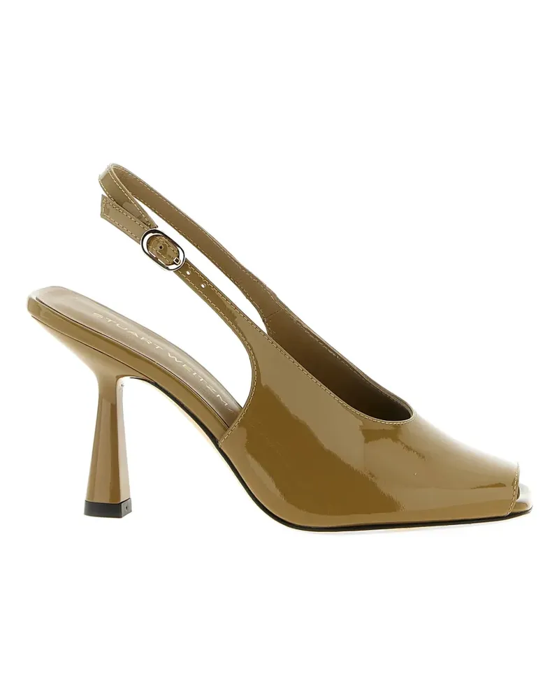 Stuart Weitzman Val slingback pumps - Nude Nude