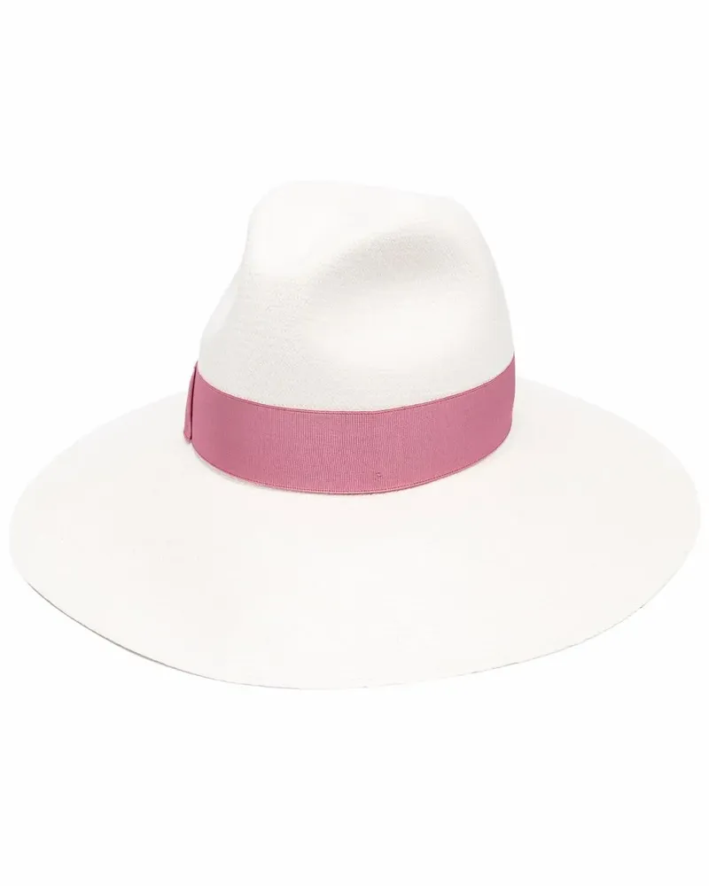 Borsalino Gewebter Sonnenhut - Nude Nude