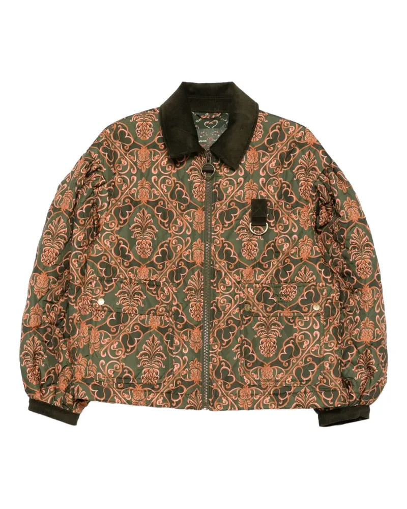 Barbour x Farm Rio Luisa Steppjacke - Grün Grün