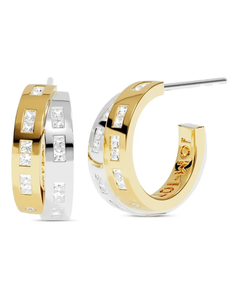 APM Monaco Morse Toi Moi earrings - Weiß Weiß
