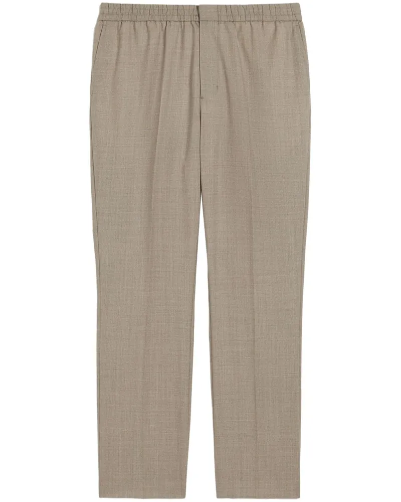 AMI Paris Hose mit elastischem Bund - Braun Braun