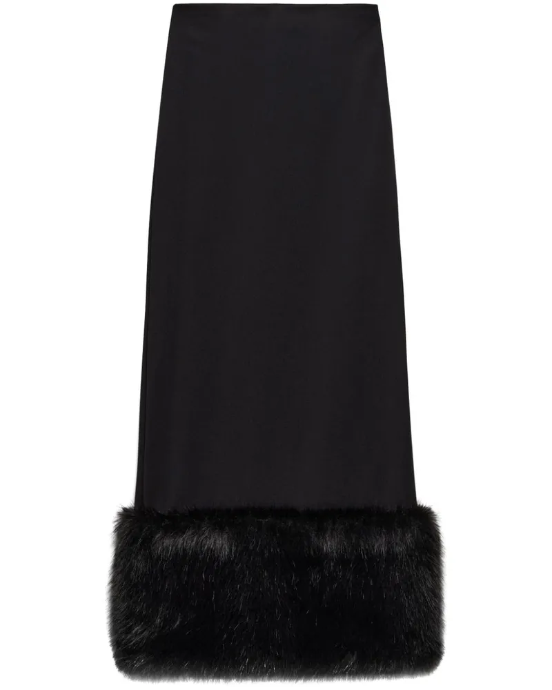 Prada Rock aus Stretch-Jersey - Schwarz Schwarz