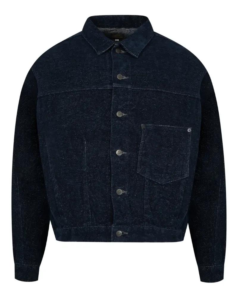 NEEDLES Jeansjacke mit Abnähern - Blau Blau