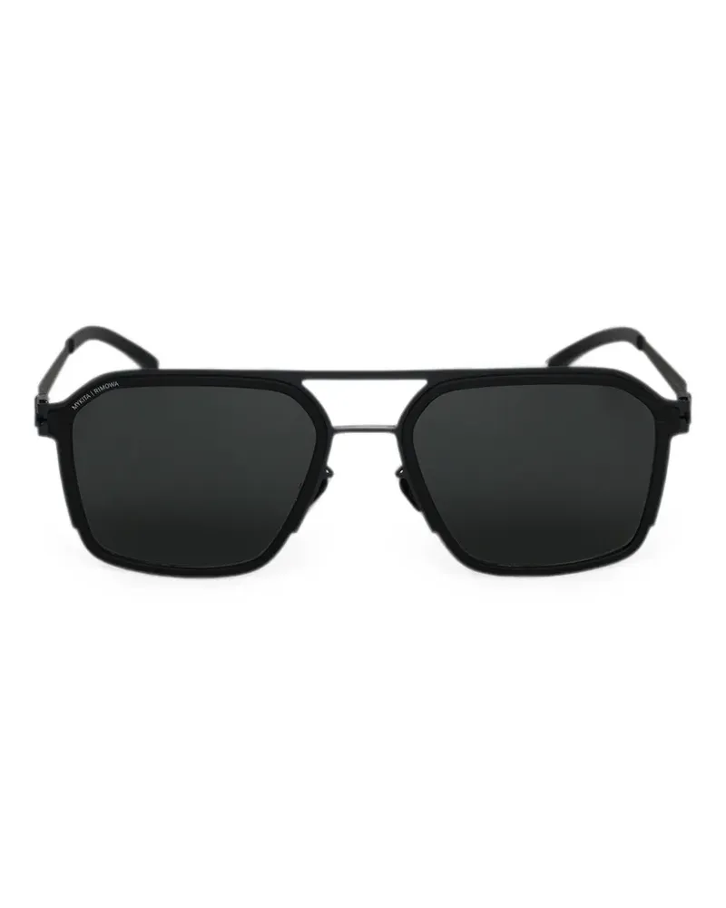 Mykita x Rimowa Heritage geometric-frame sunglasses - Schwarz Schwarz