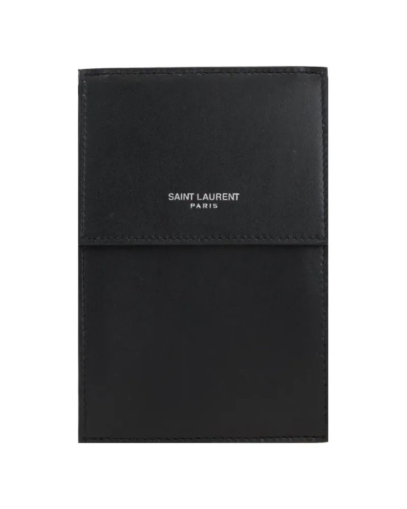 Saint Laurent Mini-Tasche aus glattem Leder - Gelb Gelb