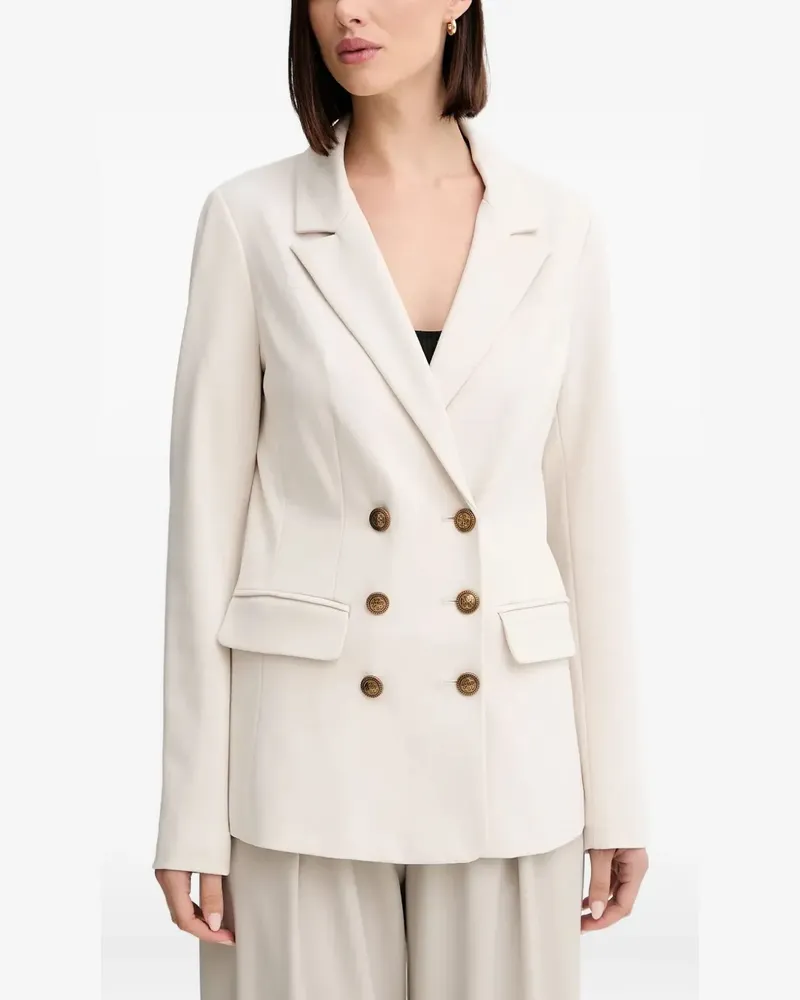 Guess Doppelreihiges Sakko - Weiß Weiß