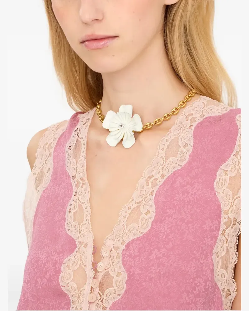 Chloé flower chain bracelet - Gold Gold