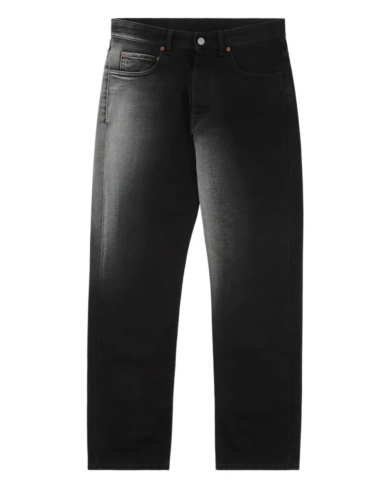 Maison Margiela Jeans aus Baumwolle - Schwarz Schwarz