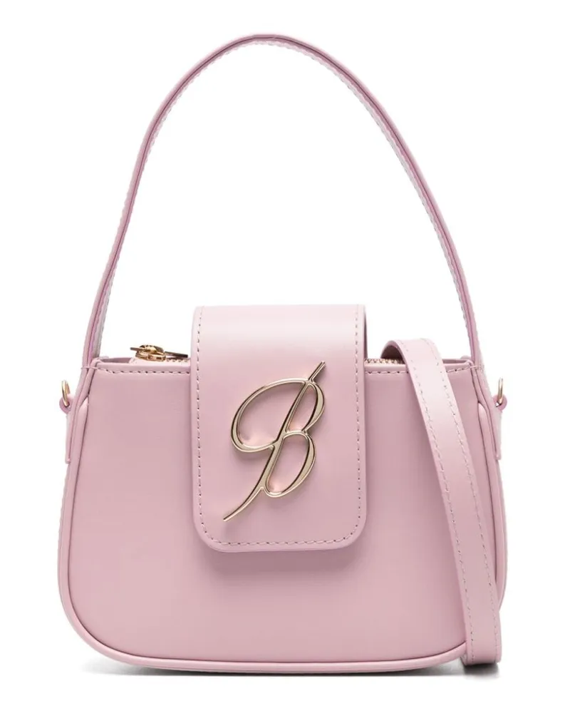 Blumarine Handtasche mit Klappe Rosa