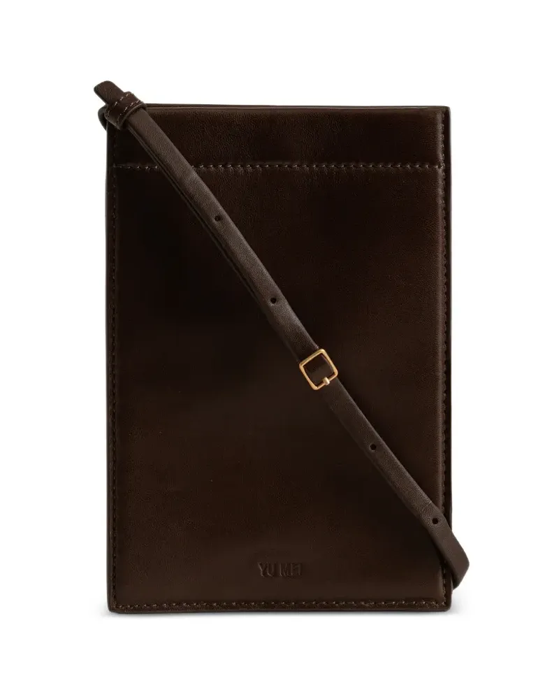 YU MEI Georgie leather cross body bag - Braun Braun