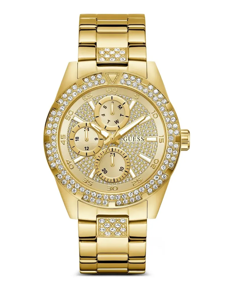 Guess Orion Crystal 48mm watch - Gold Gold