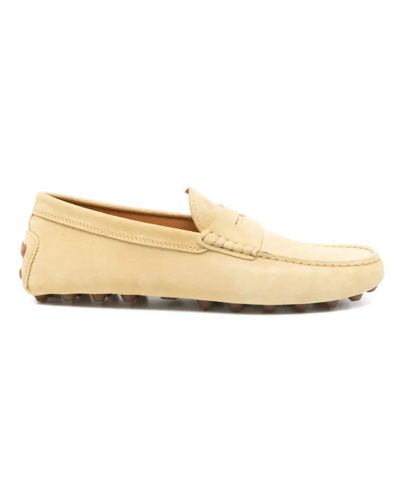 TOD'S Gommino Bubble leather loafers - Gelb Gelb