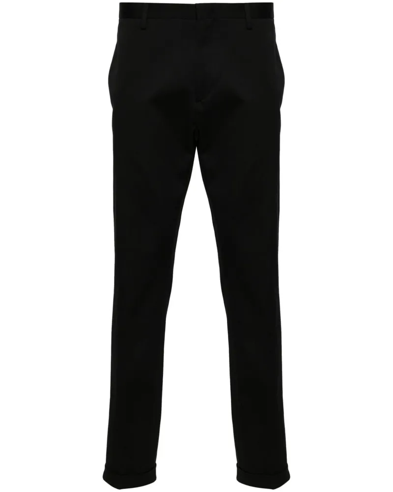 Paul Smith Halbhohe Slim-Fit-Chino - Schwarz Schwarz