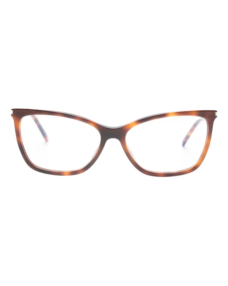 Saint Laurent Klassische Cat-Eye-Brille - Braun Braun