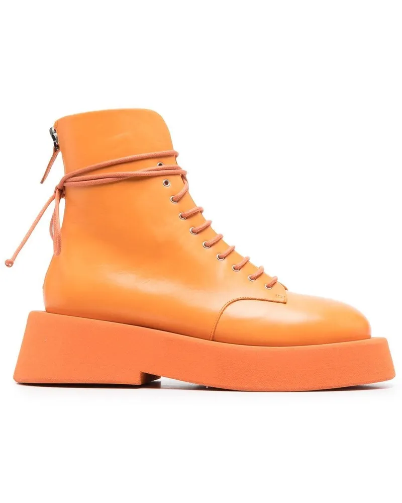 Marsèll Stiefeletten mit Schnürung 55mm Orange