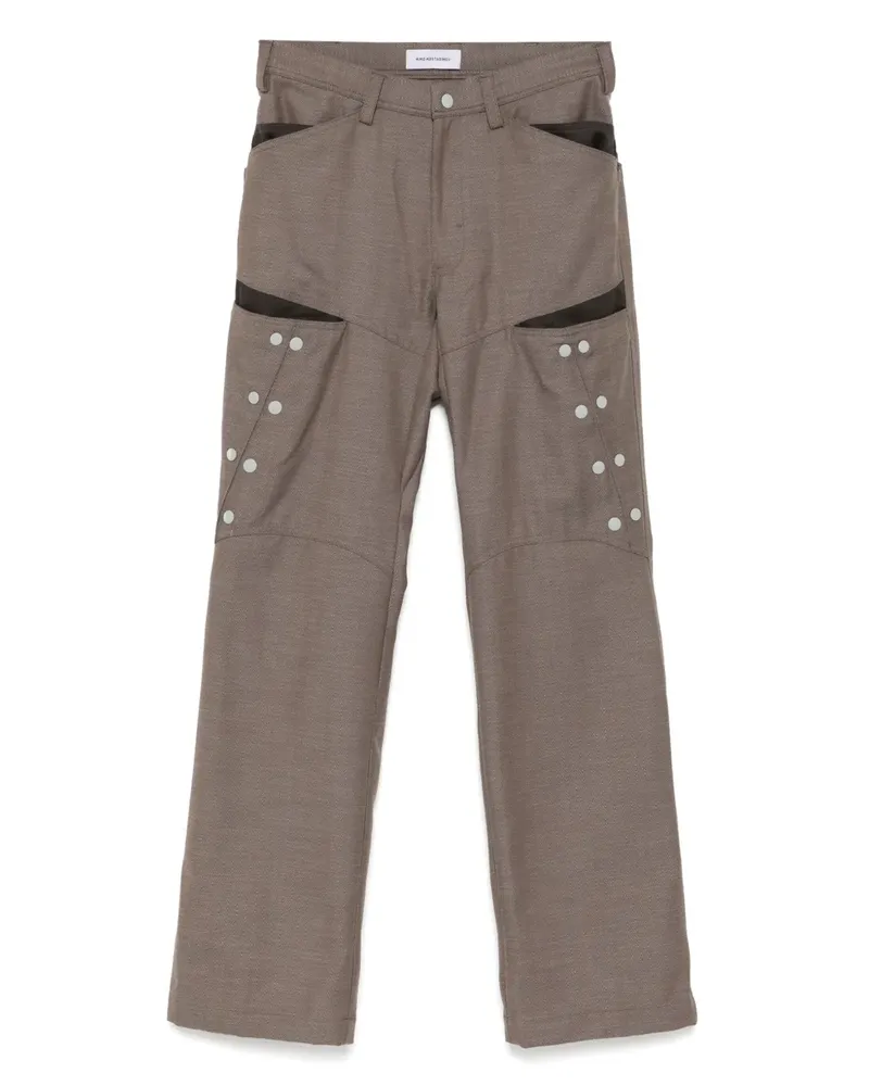 KIKO KOSTADINOV Indix Snap Hose - Braun Braun