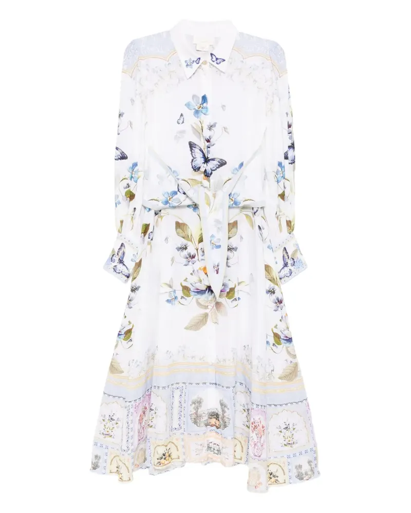 Camilla Botanical Ballads Hemdkleid - Nude Nude