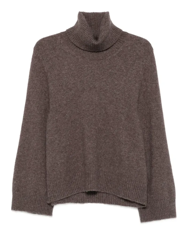 Boboutic roll-neck wide-sleeve sweater - Braun Braun