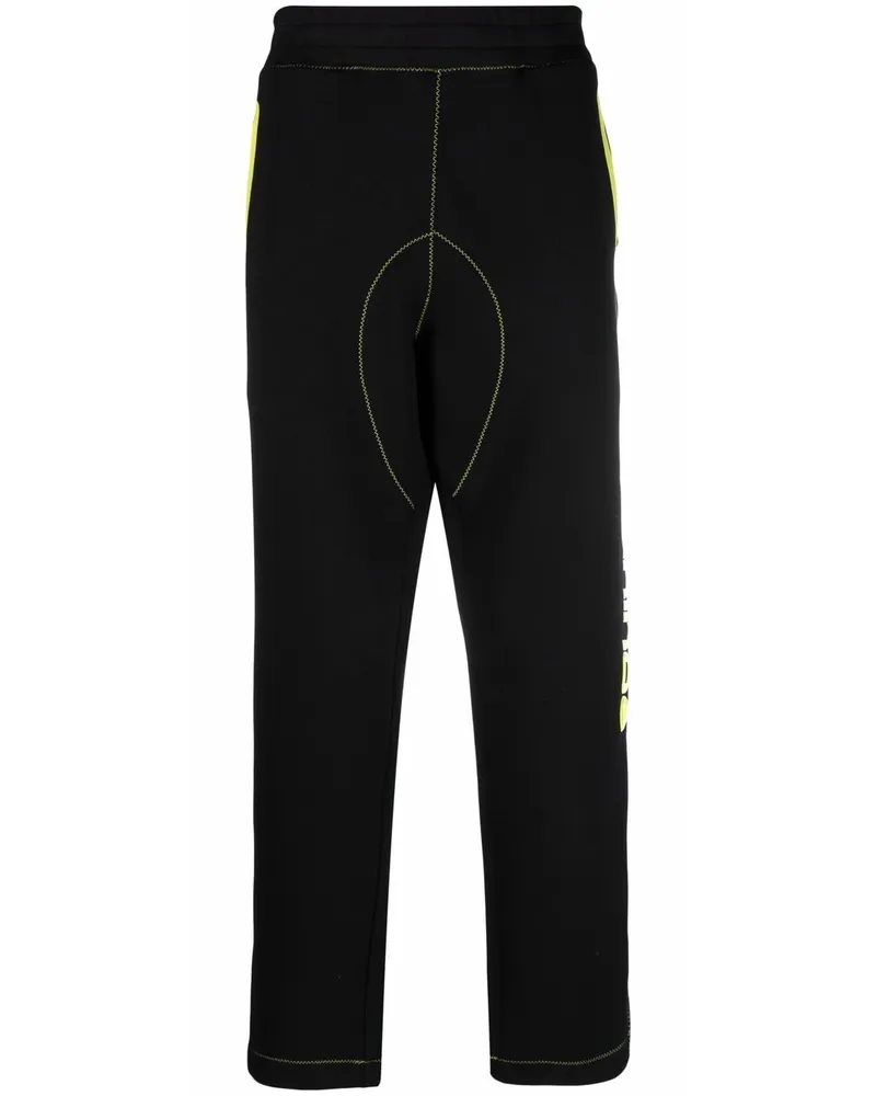 Moschino Jogginghose mit Logo-Print - Schwarz Schwarz