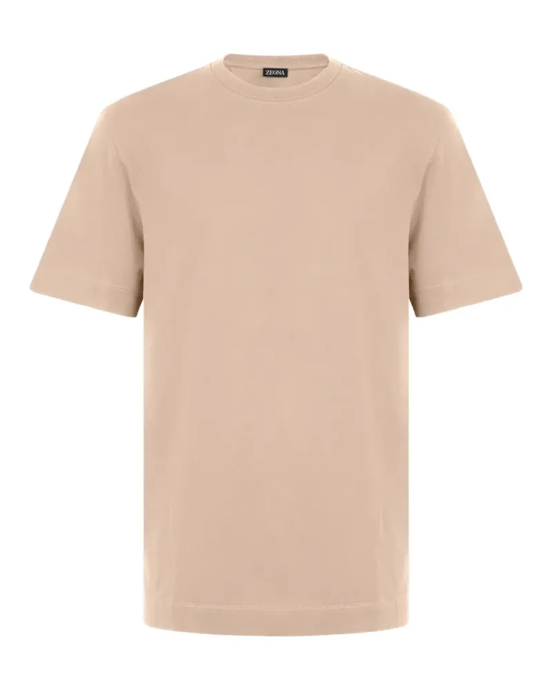 Ermenegildo Zegna Klassisches T-Shirt - Nude Nude
