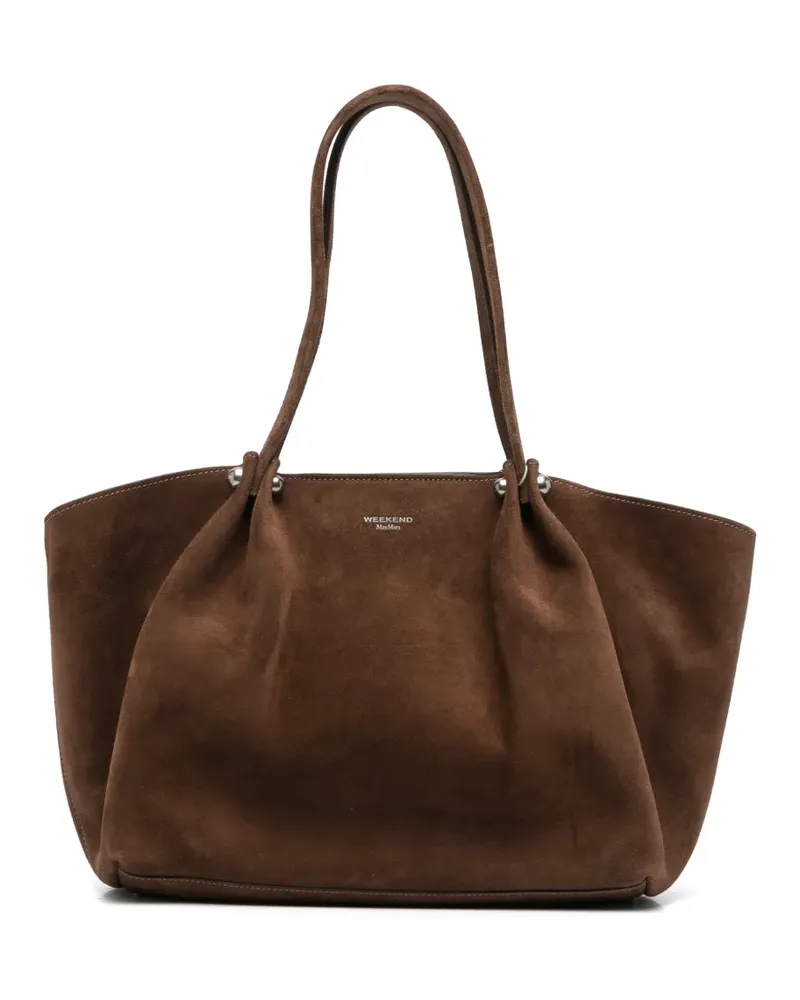 Max Mara Shopper aus Wildleder - Braun Braun