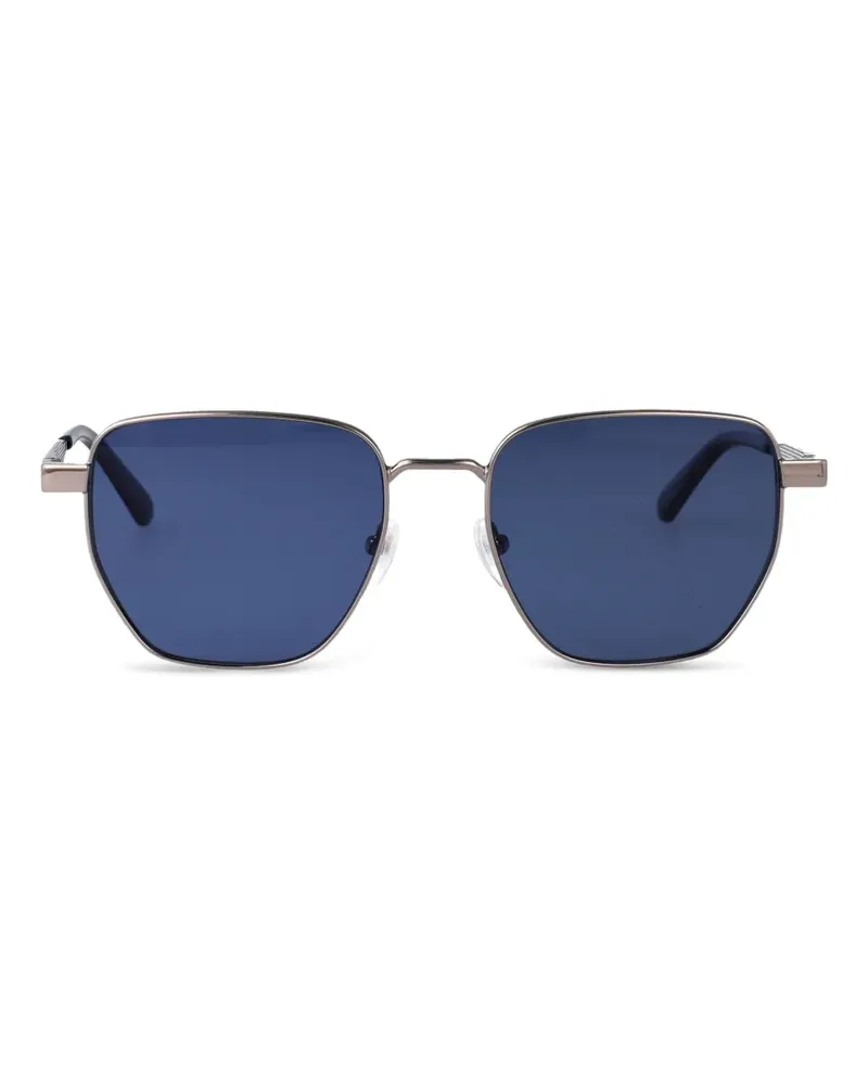 Calvin Klein Sonnenbrille mit eckigem Gestell - Grau Grau