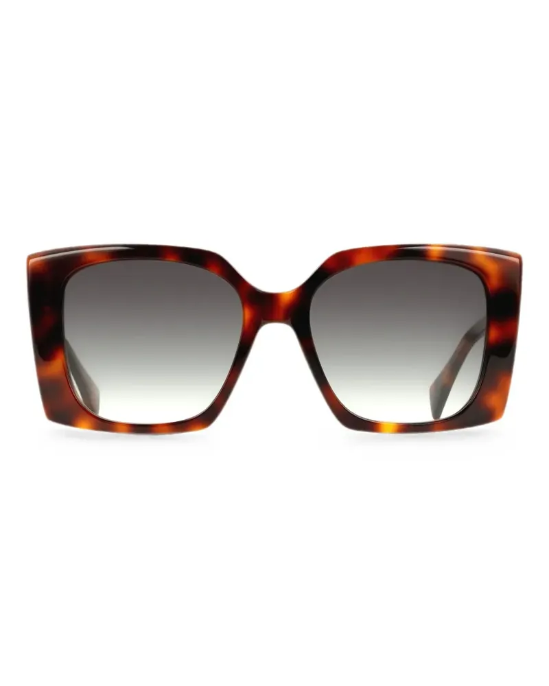 Liu Jo Eckige Sonnenbrille in Schildpattoptik - Braun Braun