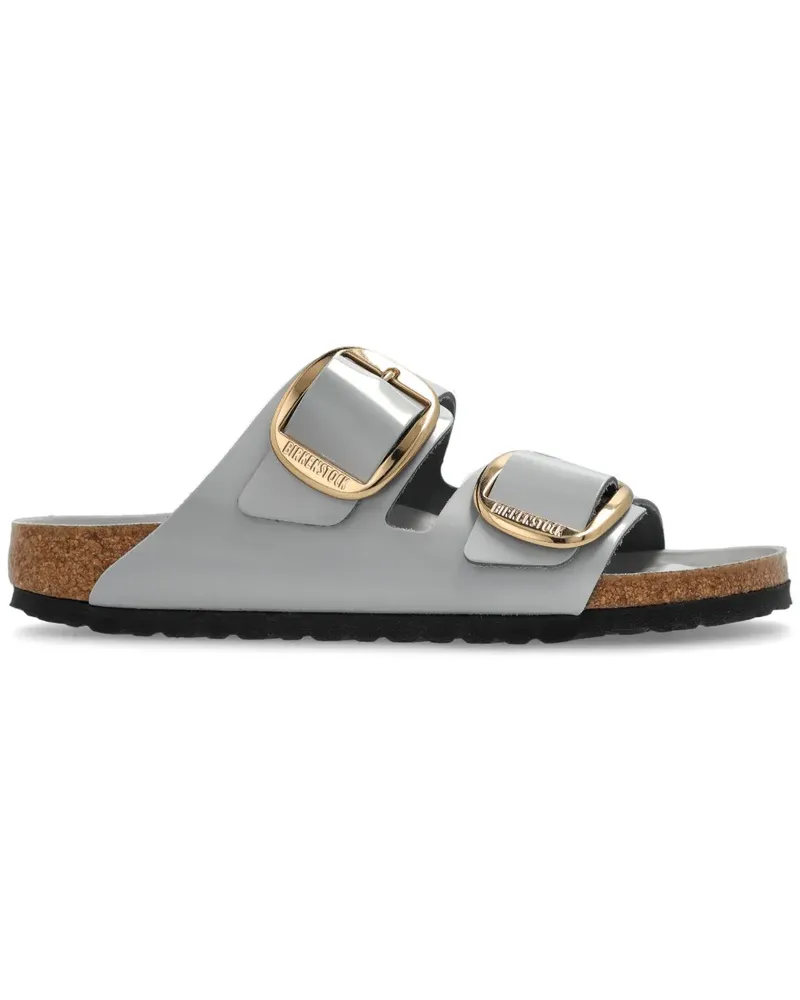 Birkenstock Arizona Big Buckle Pantoletten - Grau Grau