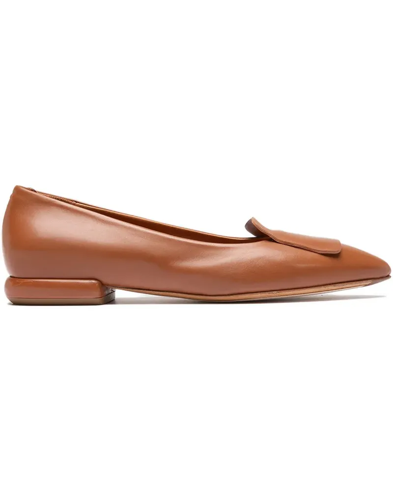 Officine Creative Italia Ballerinas aus Leder - Braun Braun