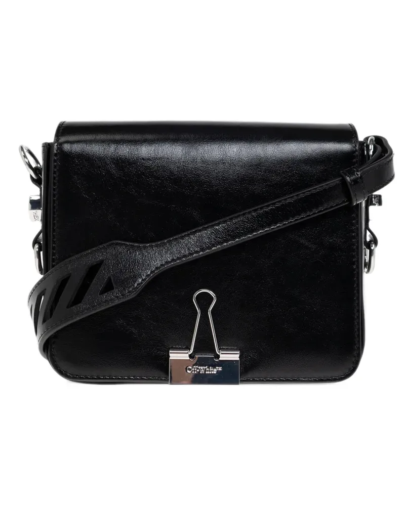 OFF-WHITE Binder Schultertasche - Schwarz Schwarz