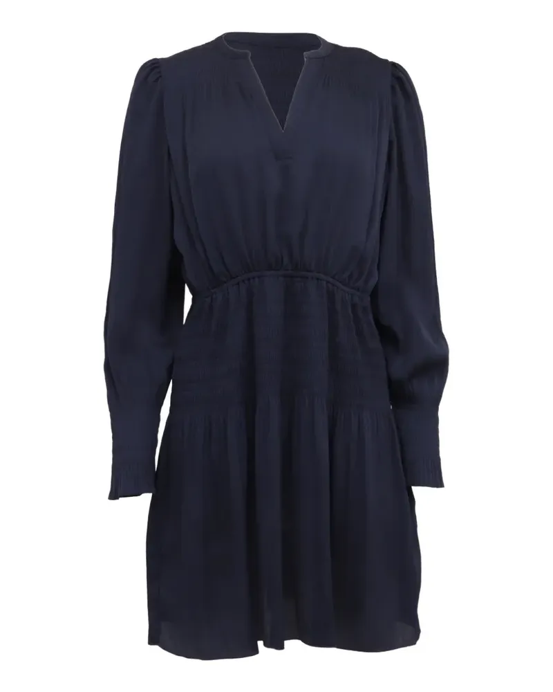 ba&sh Kosee Kleid mit V-Ausschnitt - Blau Blau
