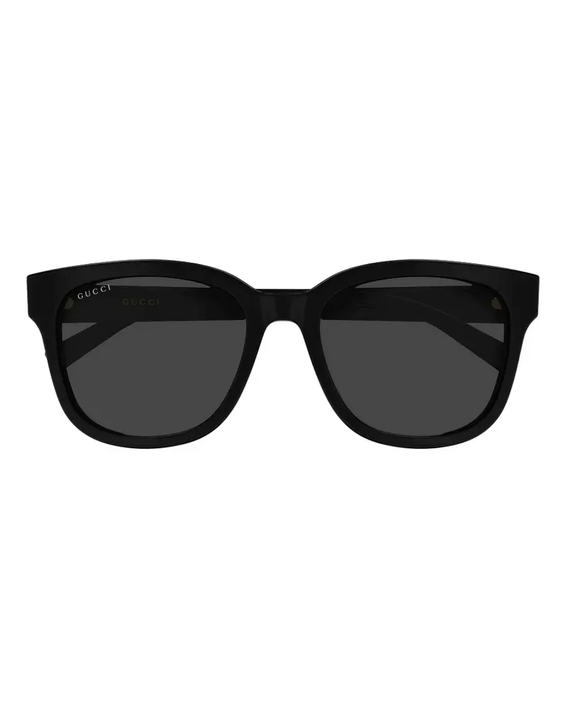 Gucci square-frame sunglasses - Schwarz Schwarz
