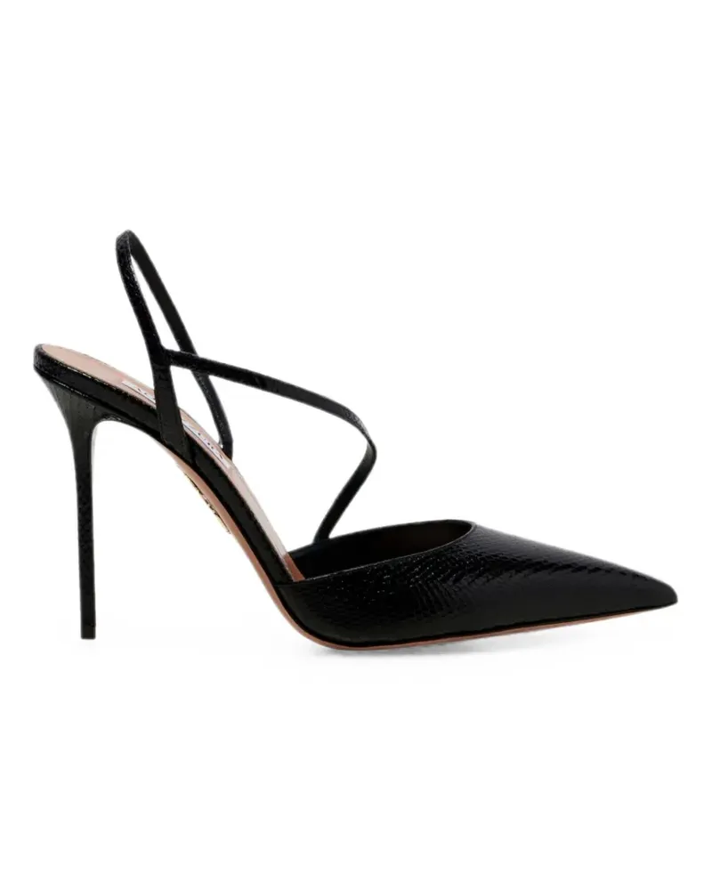 Aquazzura Slingback-Pumps - Schwarz Schwarz
