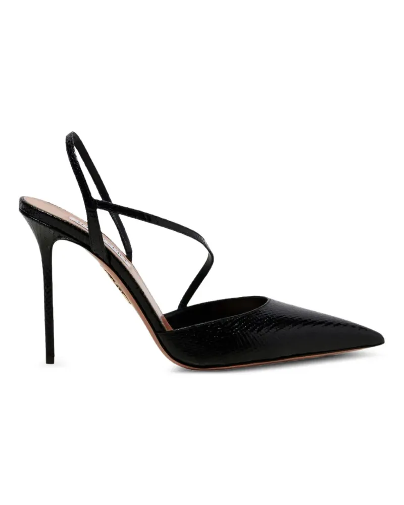 Aquazzura Slingback-Pumps - Schwarz Schwarz