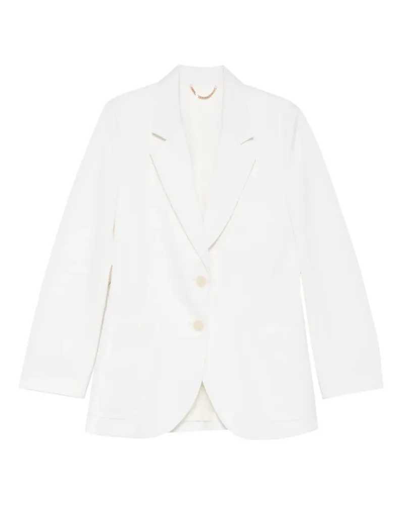 Victoria Beckham Katherine patch pocket jacket - Weiß Weiß
