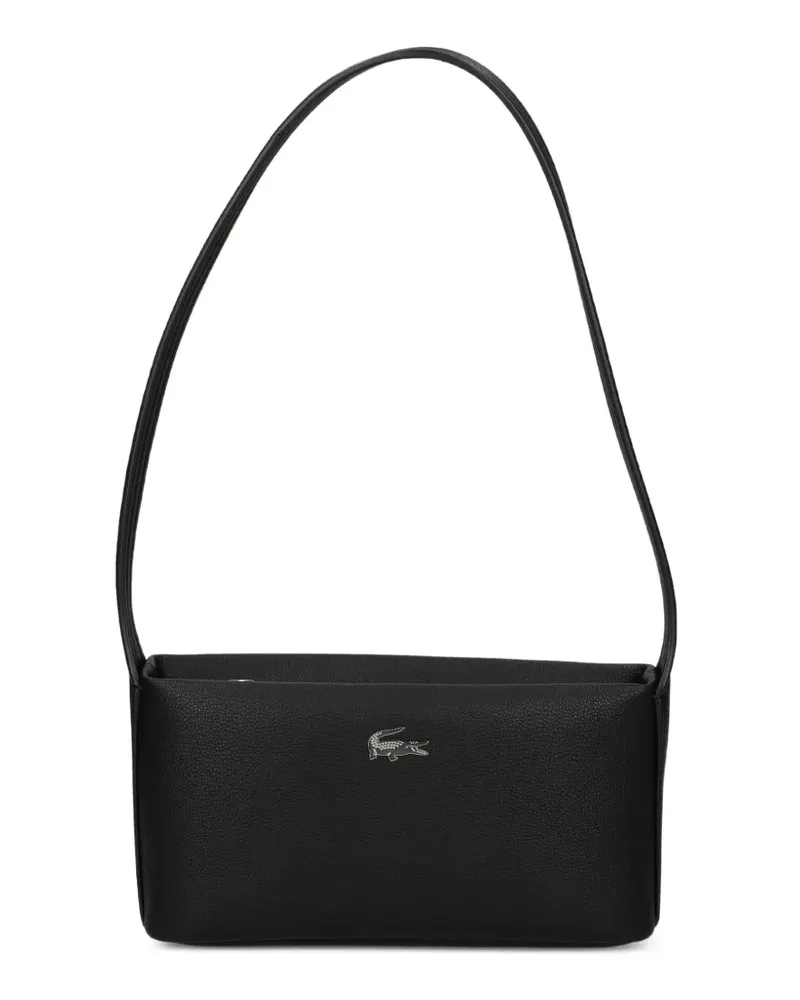 Lacoste Mini-Tasche mit Logoplakette - Schwarz Schwarz